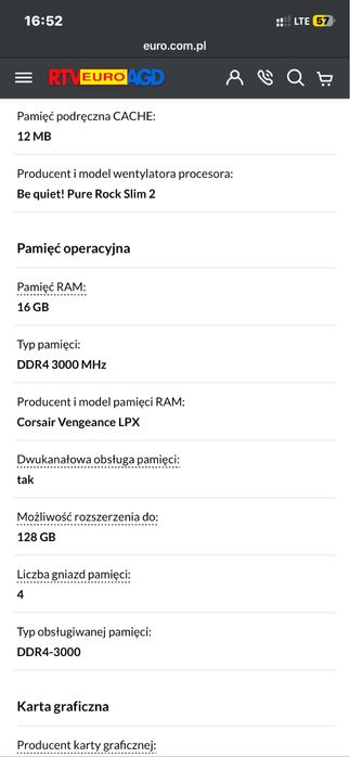 JAK NOWY Komputer Gamingowy RTX 3060 16GB RAM 1TB SSD I5 11-600k ARGB