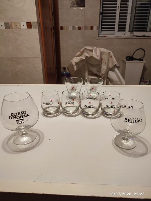 Copos licor Beirão