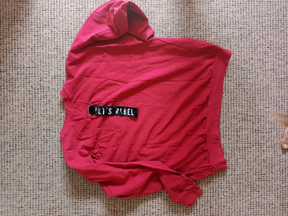 Bluza z taśmą na plecach sinsay