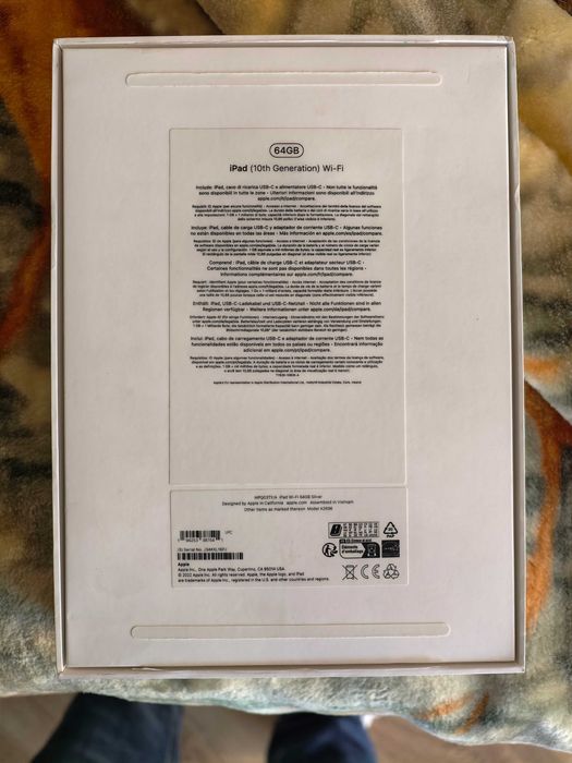 Apple IPAD 2024 10GEN Garantia 2027