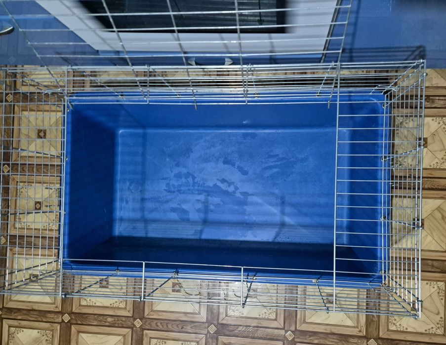 Клітка б/у Лорі Гранд Кролик Клітка для гризунів, цинк, 910 х 520 х 45