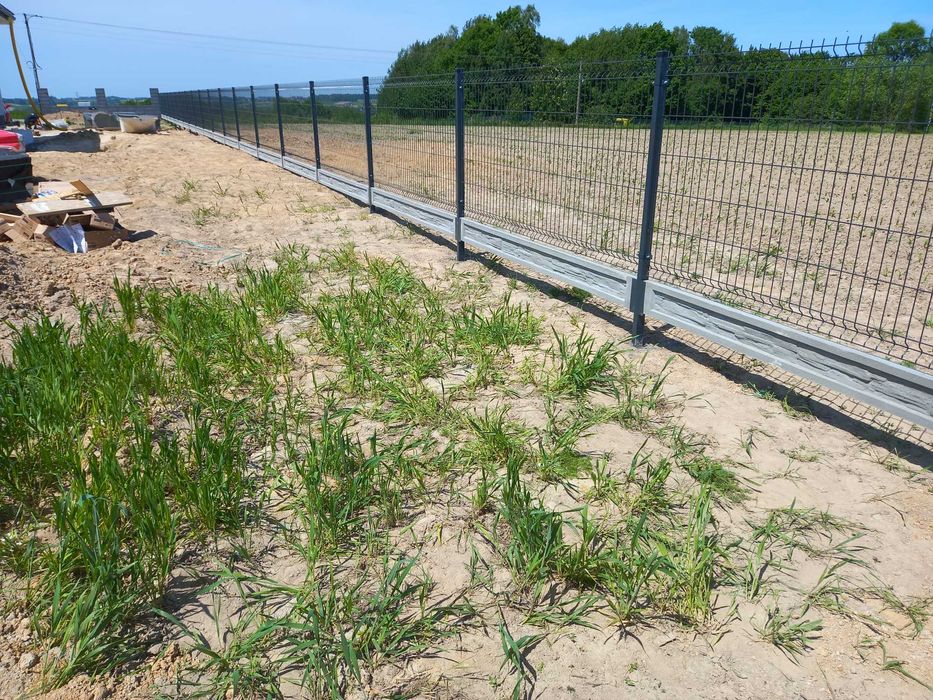 Ogrodzenia panelowe MONTAŻ ogrodzenie SZYBKIE TERMINY slupki panele 3d