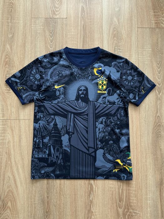Футболка nike brazil (rio de janeiro,big logo) найк бразилія