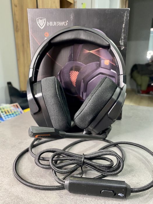 Ігрові навушники дротові  NUBWO N16 з мікрофоном із шумозаглушенням