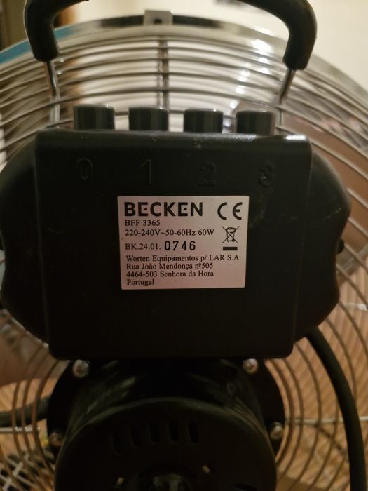 Ventoinha marca Becken