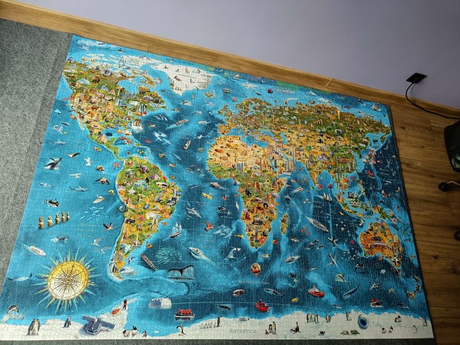 Puzzle Educa 12 000 elementów "Cuda Świata"