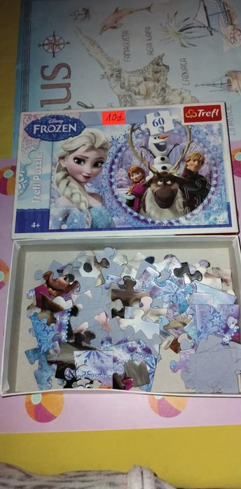 Puzzle Frozen i przyjaciele
