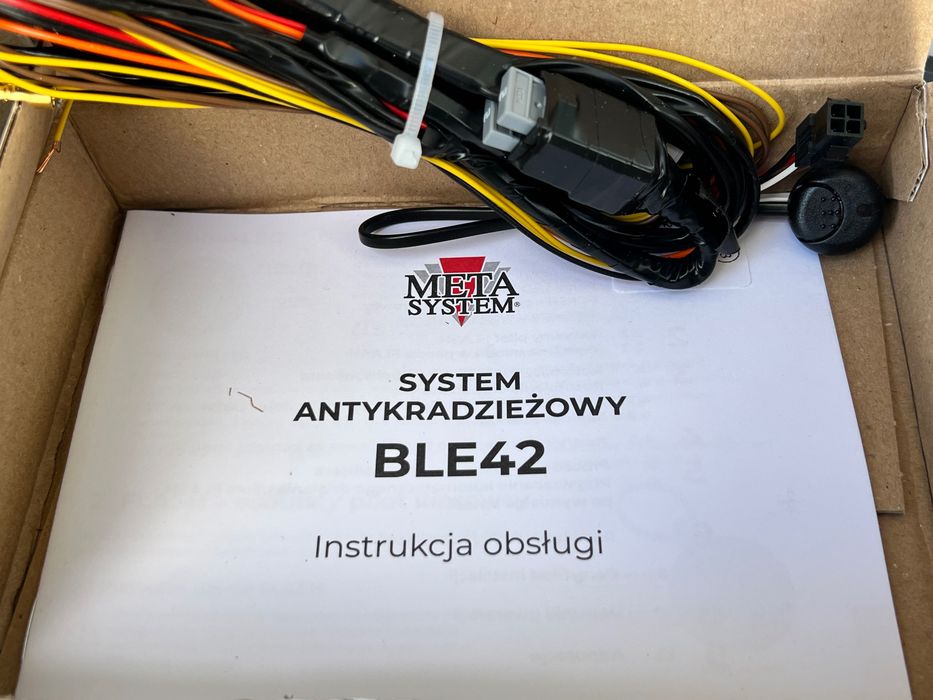 Meta BLE42 immobiliser. Przecwkradzieżowe.