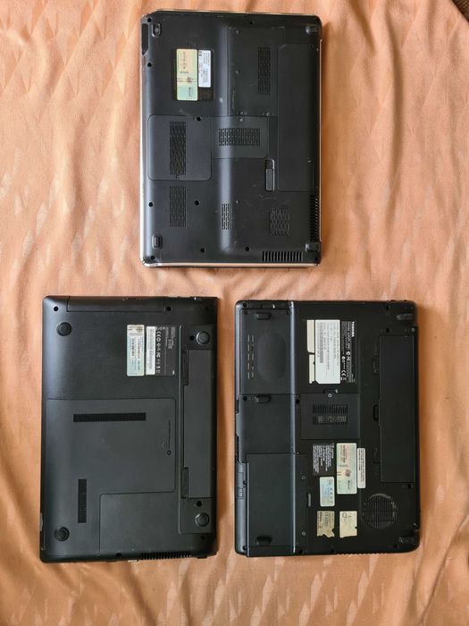 6 laptopów różnych marek