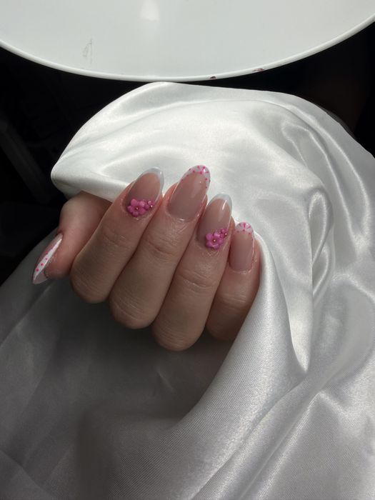 Unhas de gel, acrilico e verniz gel