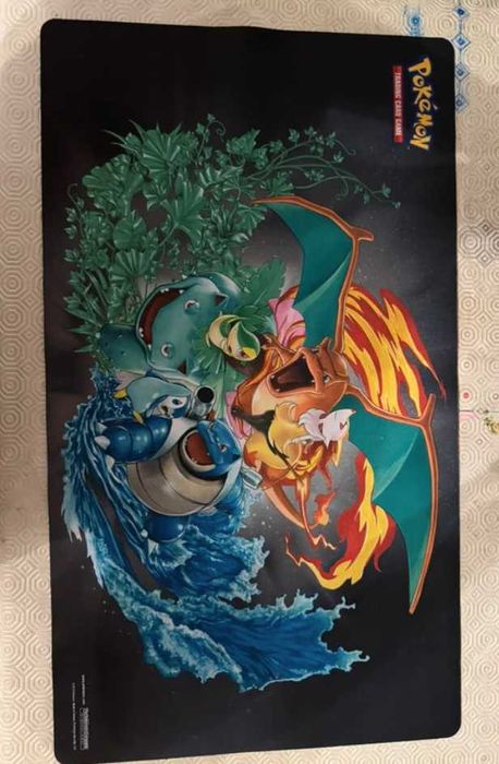 Playmat charizard tag team Pokémon tcg card