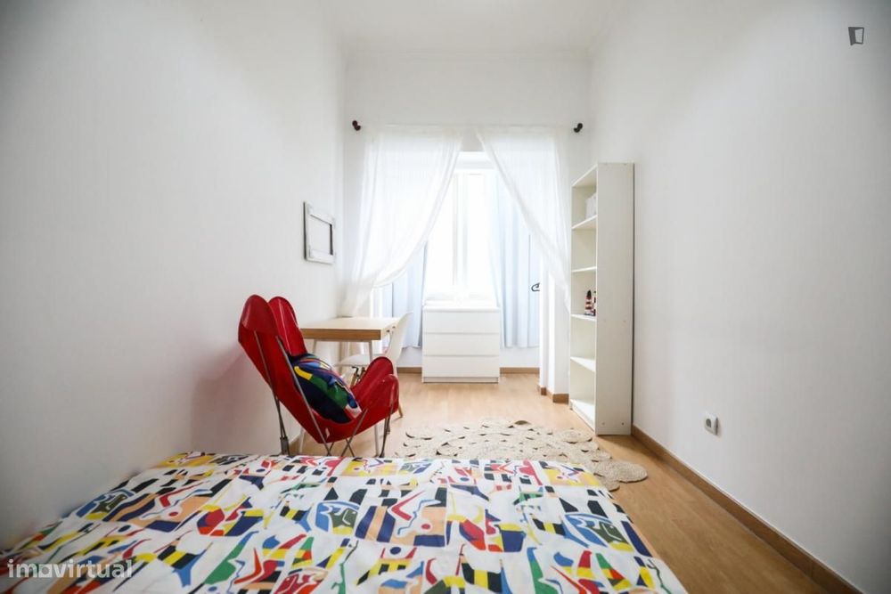 Quarto - localizado em Ajuda Lisbon