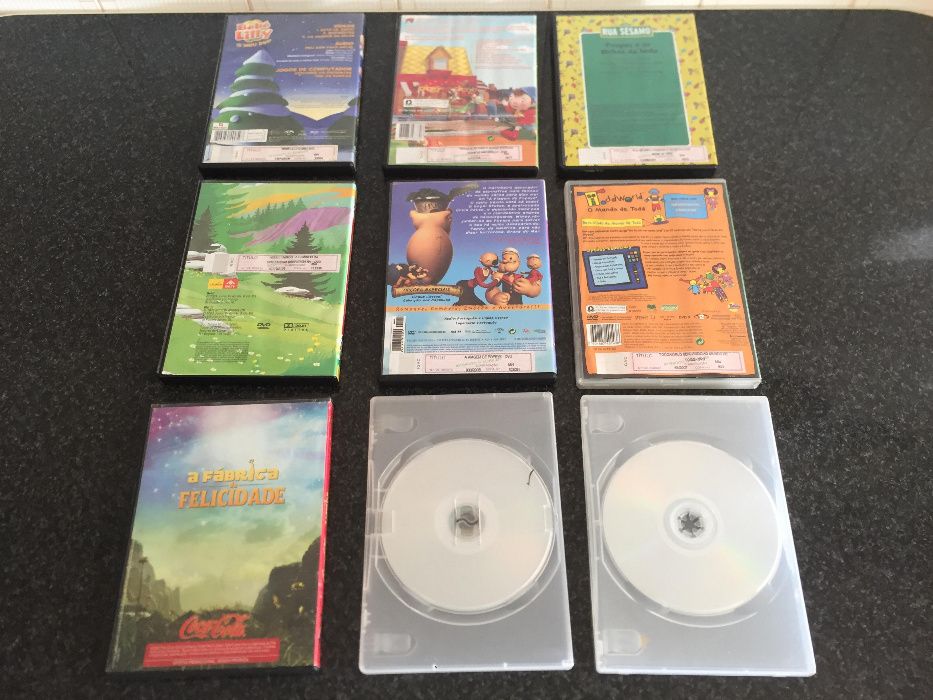 Vários DVDS Infantis