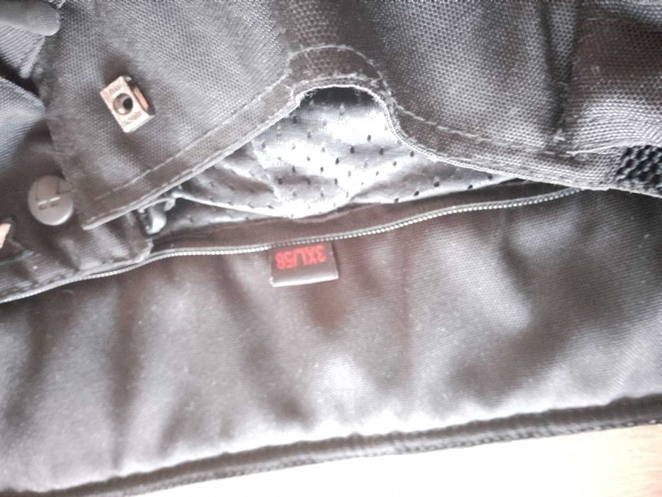 Męskie  spodnie buse róż.3xl- 58 pas106motocykl motor