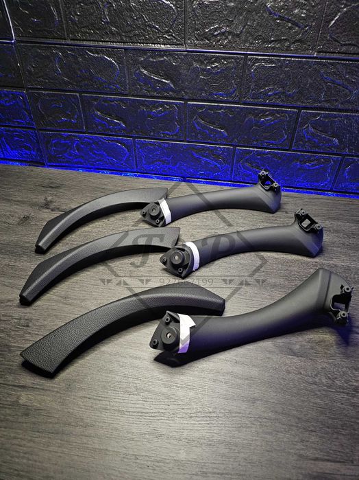 Pack 3 Puxadores Preto / Beje / Carbono Completos BMW E90/ E91 /E92 -