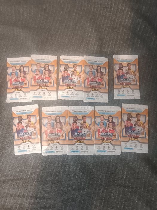Topps match attax 2025-2026 Extra zestaw 10 saszetek promo