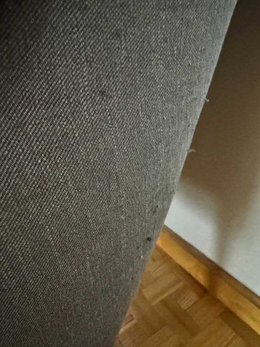 Fotel Strandmon wraz z podnóżkiem IKEA + dodatkowy pokrowiec