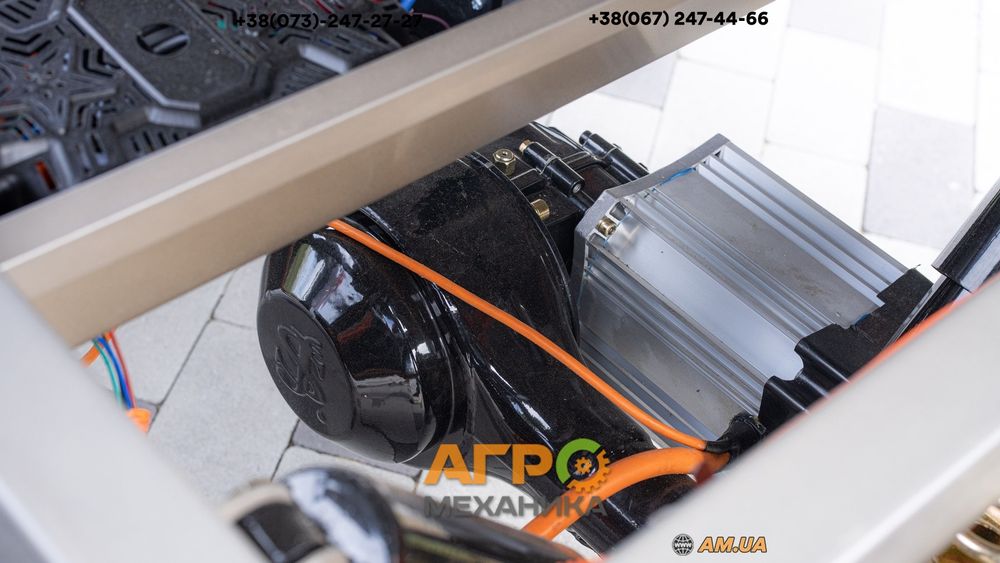 Электротрицикл грузовой FORTE GP-1500-C (серый)