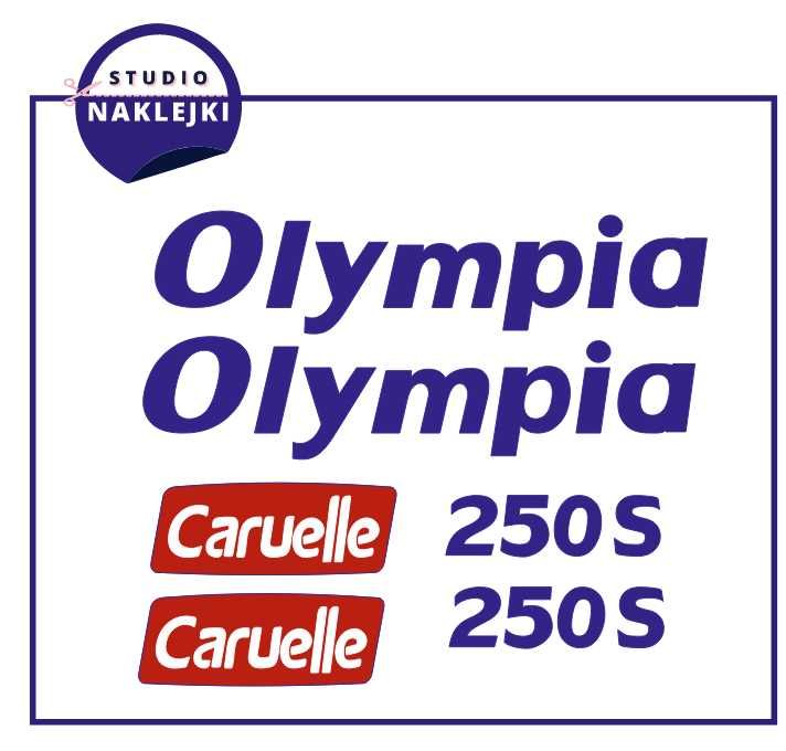 Naklejki na opryskiwacz Olympia Olimpia Caruelle 250S Nalepki zestaw