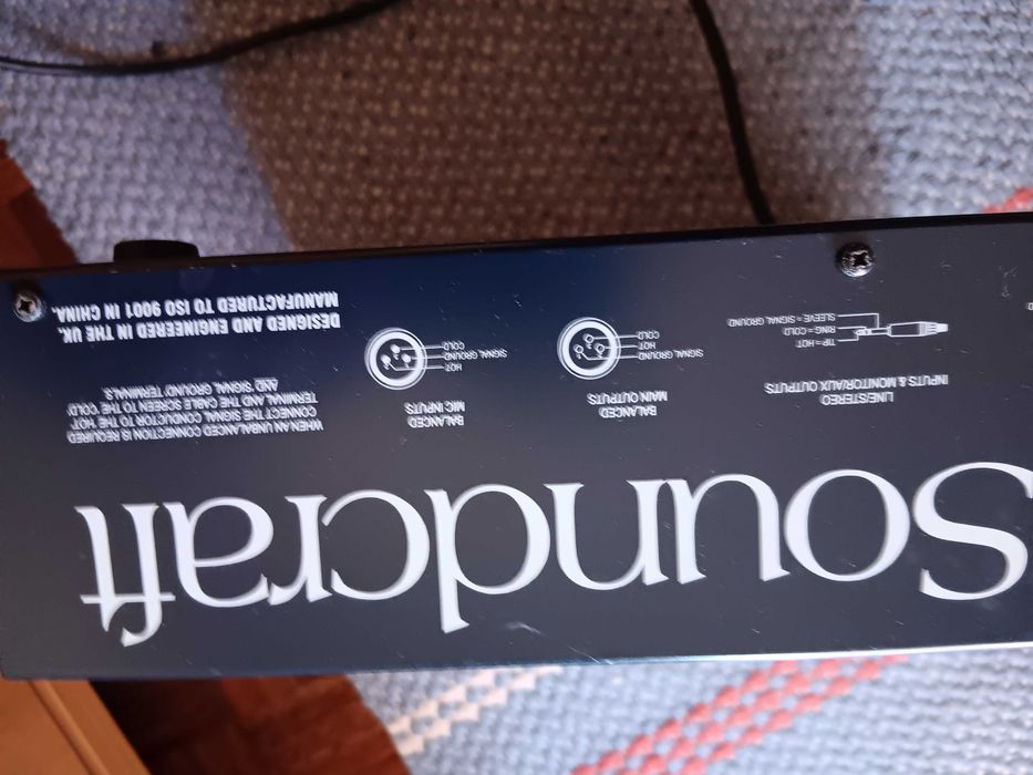 Mesa Mistura Soundcraft EMP8