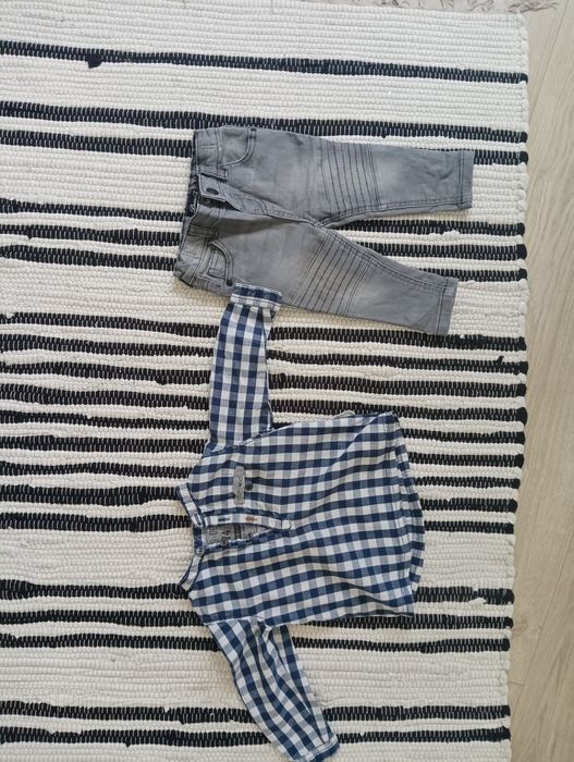 Bluzy body koszula spodnie chłopięce