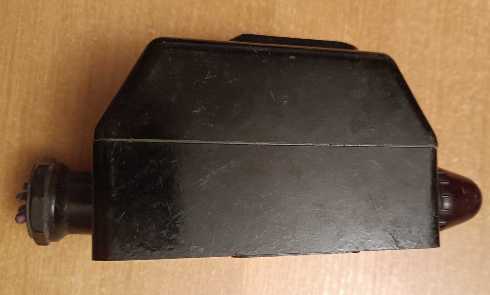 Stary niemiecki przełącznik ebonitowy Klöckner-Möller PKZ 1