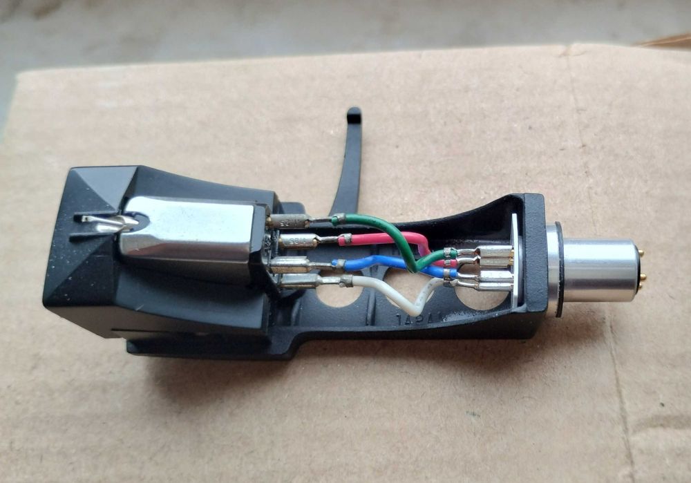 Headshell Technics + Wkładka EPC-207C +nowa igła retip EPS-207 komplet