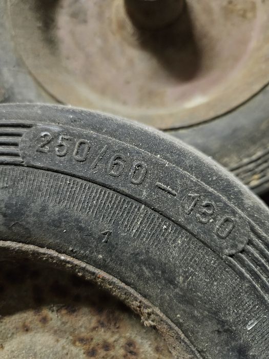 Kółka transportowe fi 250mm