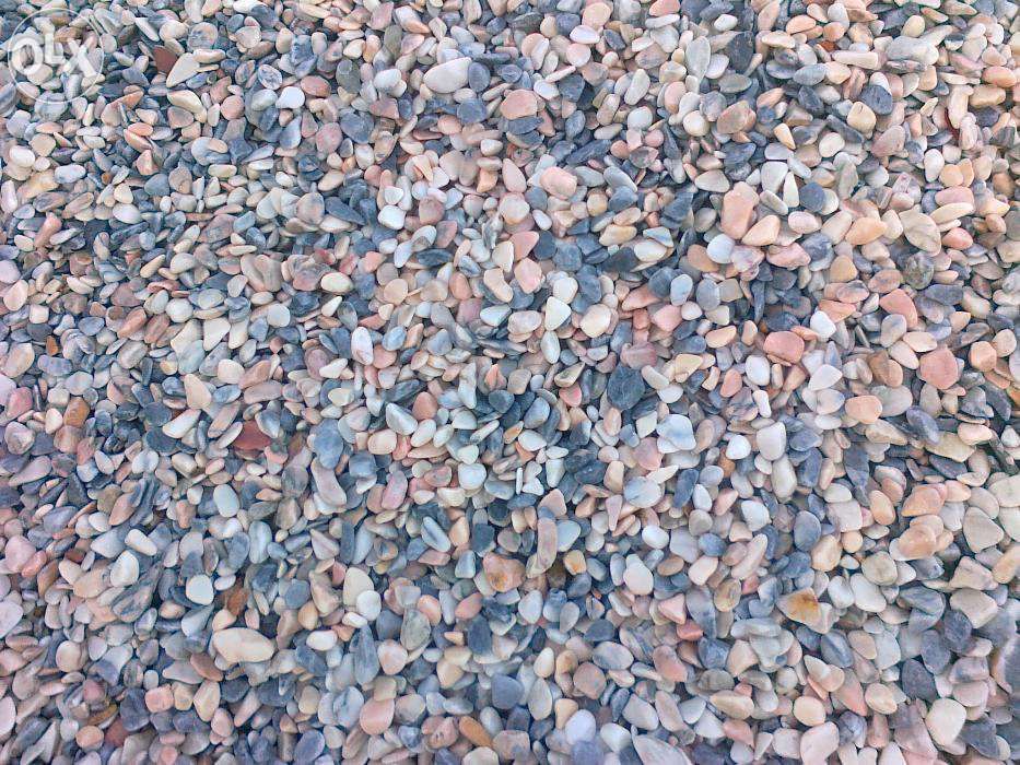 Pedras decorativas mármore colorido