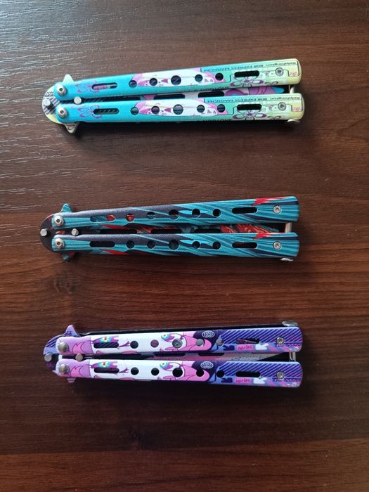 Ніж балісонг  elf / тренувальний ніж метелик / бабочка нож