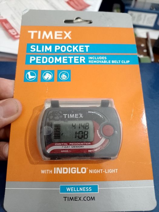 Pedómetro Timex Slim Pocket (modelo T5K632)