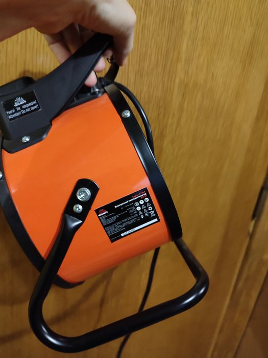 Тепловентилятор 3 кВ, дуйчик, обігрівач, сушка