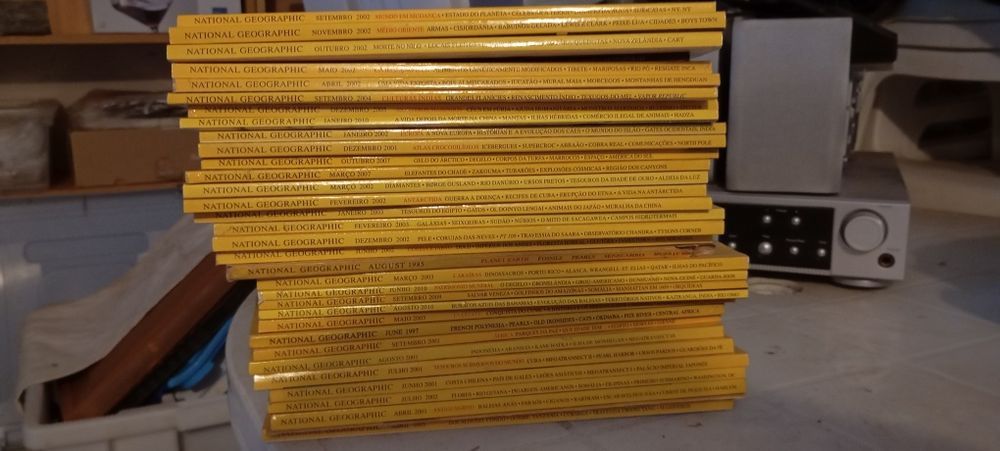 Revistas da National Geographic Portugal