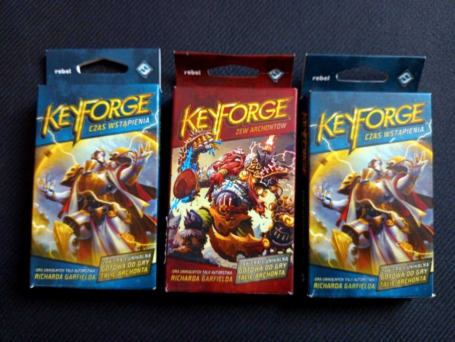 Keyforge - 3 talie.