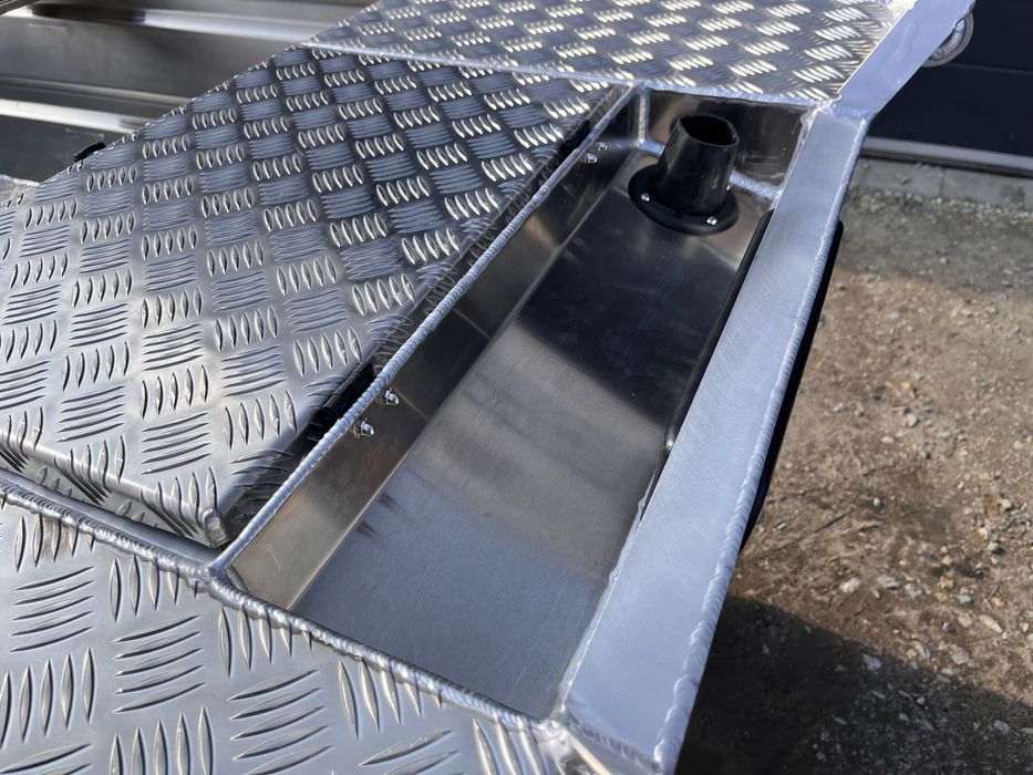 Łódka aluminiowa 3m EX300 robocza, wędkarska, płaskodenna