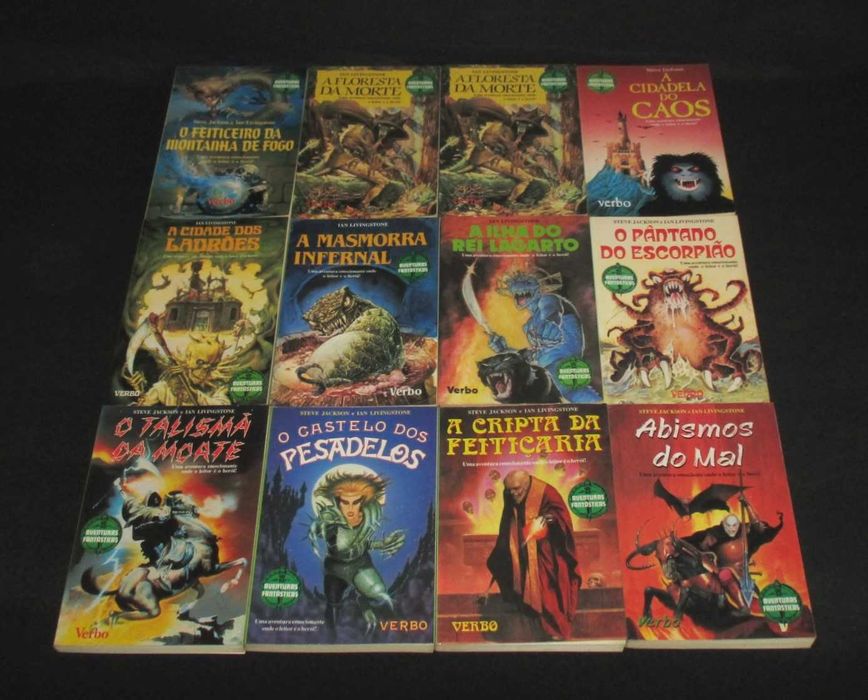Livros Colecção Aventuras Fantásticas