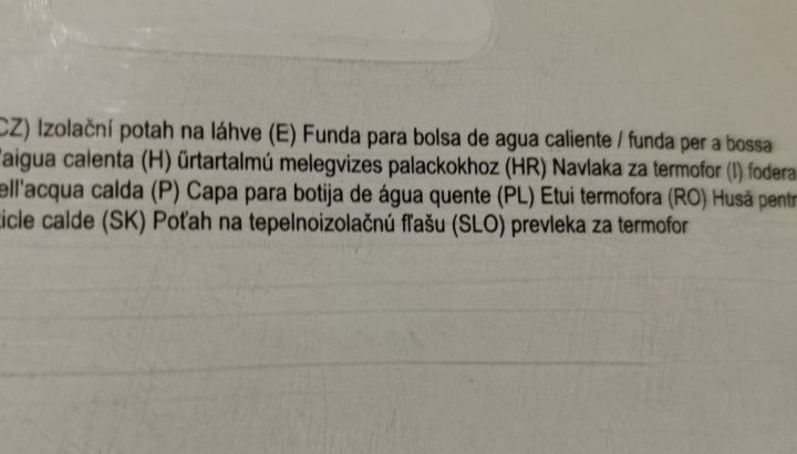 Pokrowiec /etui na termofor