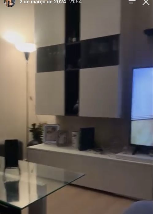 Vendo movel tv + vitrine CONFORAMA
