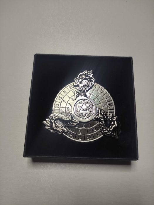 Металевий спіннер ANCIENT DRAGONS RPG D8 D10 D20