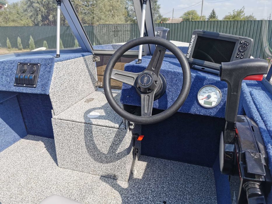 Комплект ЧовенПрогрес 2 м + мотор Parsun 40 + лафет.