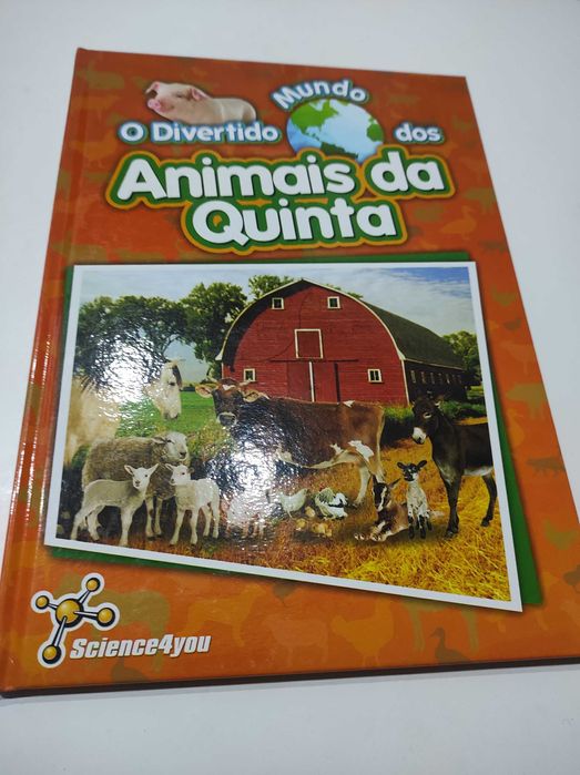 Livro O Divertido Mundo dos Animais da Quinta Science4You