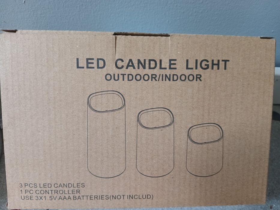 Świeczki led z pilotem