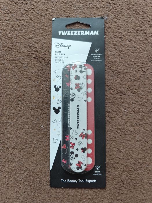 Zestaw pilników Tweezerman Mickey Mouse & Minnie Mouse