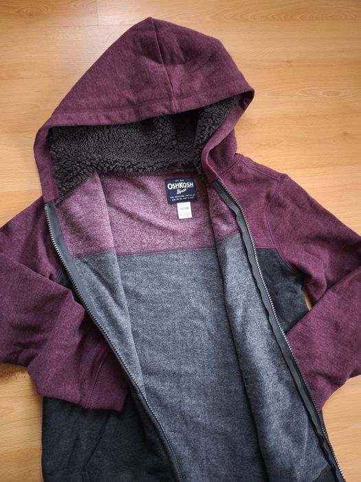 Дитяча флісова,тепла кофта худі на блискавці Carters Oshkosh для хлопч