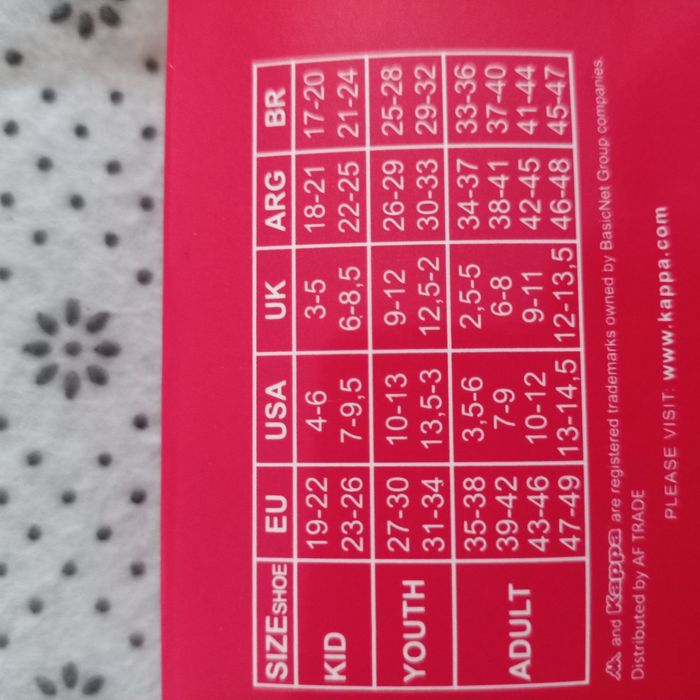 Skarpetki Kappa 6-par 39-42