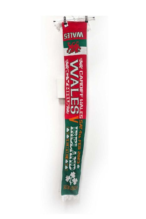 Szalik kibica fanowski sportowy Wales V Ireland