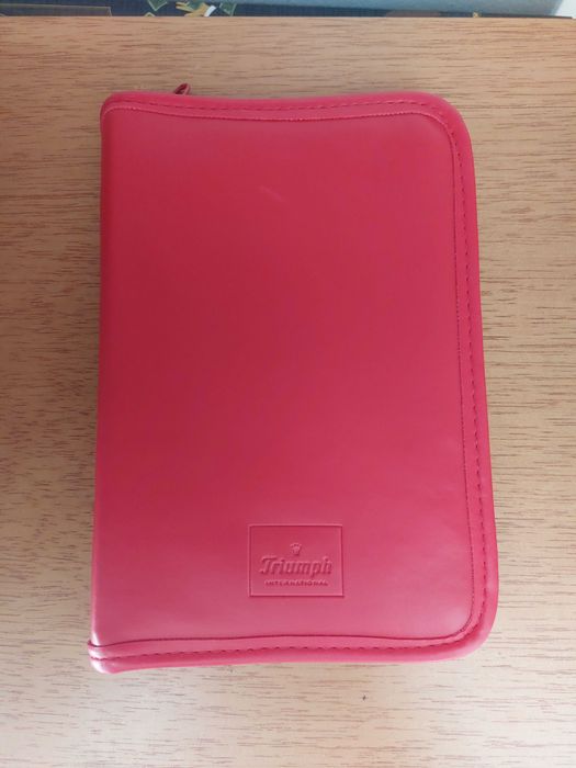 Estojo / Organizador Triumph International - Rosa Fúcsia - Como Novo