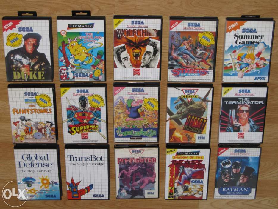 Master System: Consola | Jogos | Acessórios