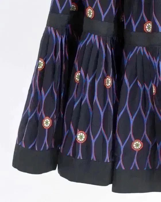 Неймовірна шовкова спідниця KENZO H&M юбка пышная шелковая плисе шелк