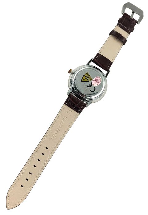 Stylowy zegarek z brązowym paskiem POEDAGAR